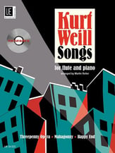 Kurt Weill Songs Flute BK/CD cover